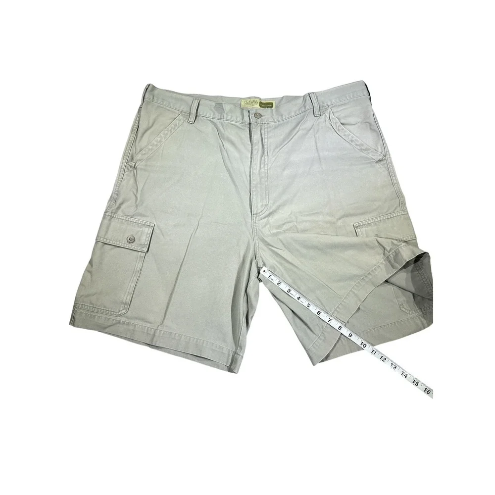 Cabela's Outdoors Mens Cargo Shorts Size 42 Beige‎ Casual Everyday Utility